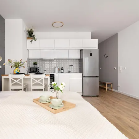 Apartment Stylish With Parking Near Spodek Arena By Renters